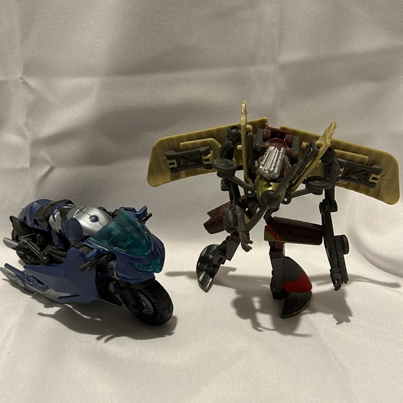 Transformers Lunch Tin, 2 misc Transformers, 5 happy meal toys,Optimus Lego - Picture 8 of 11